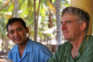 Gavin with Khun Varisorn at Chumphon Cabana