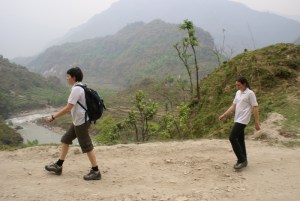 Lena and Alice, struggling with the after effects of food poisoning