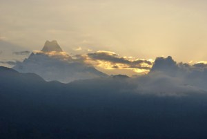 Machapuchare at sunrise, and on the other side, Manang. A reflection on how far we had come, both physically and inwardly